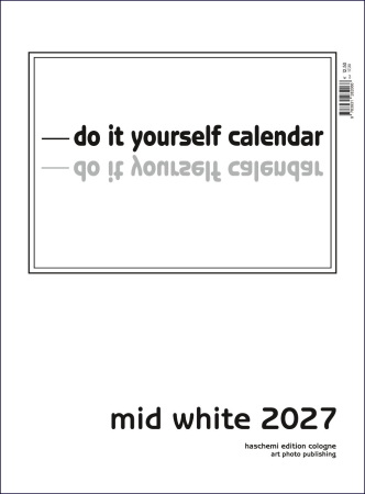 MID WHITE BLANKOKALENDER DIY BASTEL SELBSTGESTALTEN